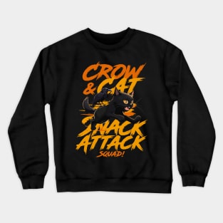 Crow & Cat – Snack Attack Squad Crewneck Sweatshirt